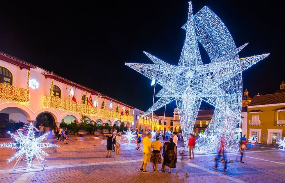 Navidad en Cartagena alumbrado de Estrella